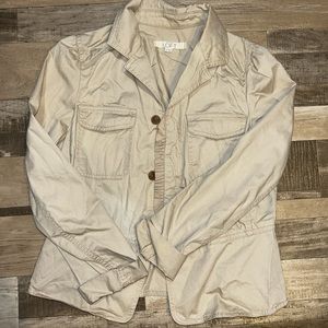 Women’s Loft Khaki Jacket size 6
